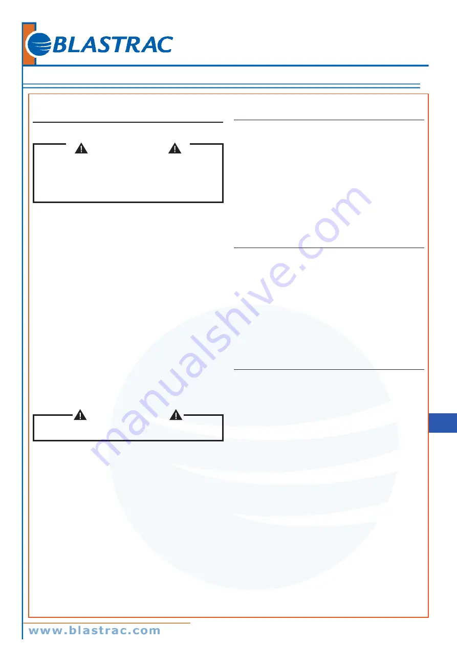 Blastrac BDC-3155HCA Instruction Manual Download Page 31