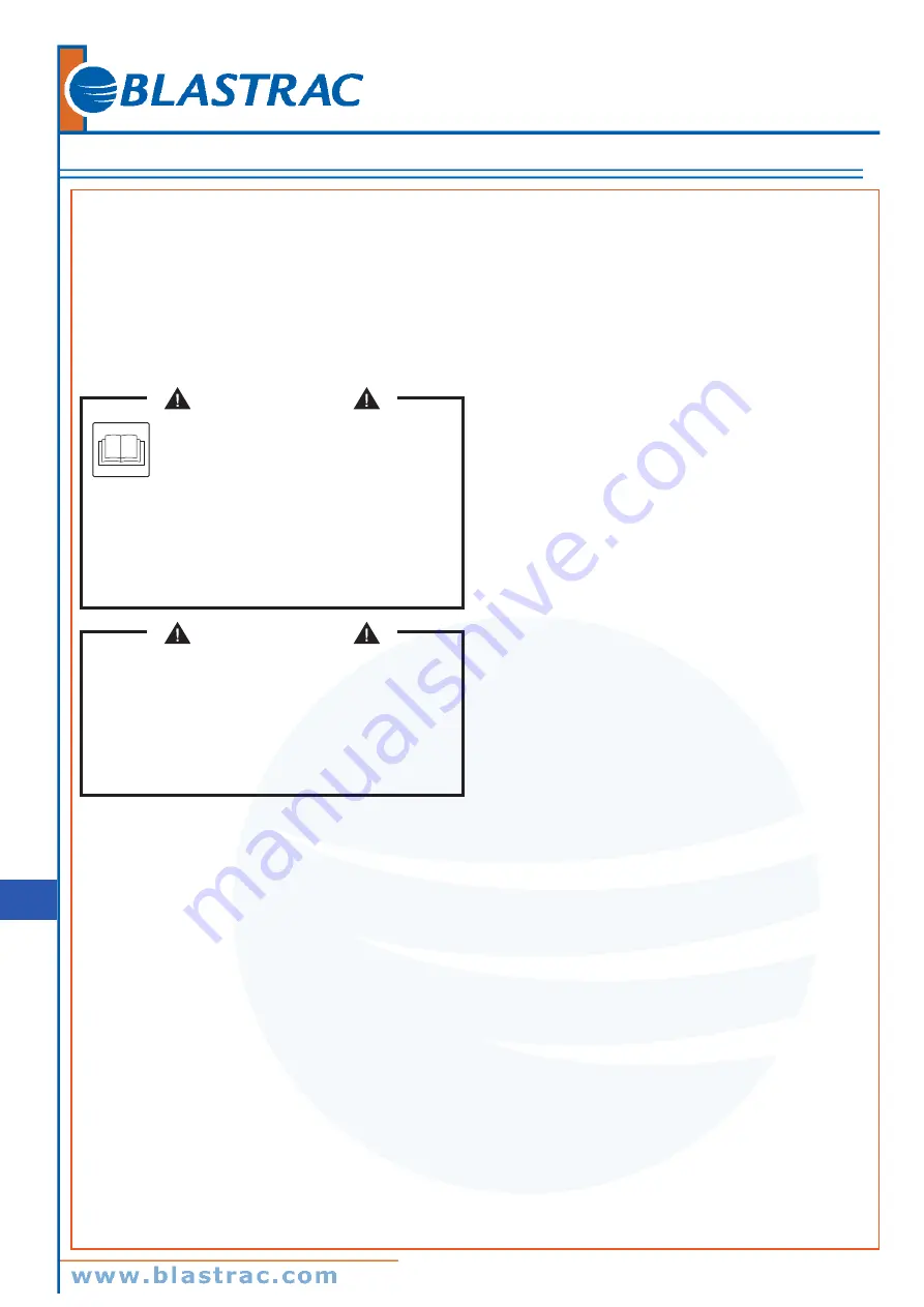 Blastrac BDC-3155HCA Instruction Manual Download Page 36