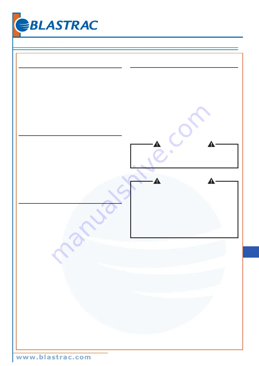 Blastrac BDC-3155HCA Instruction Manual Download Page 43