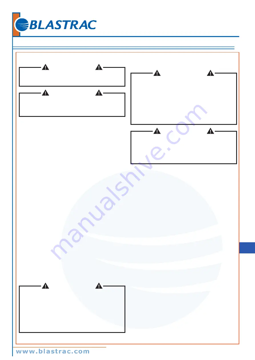 Blastrac BDC-3155HCA Instruction Manual Download Page 45