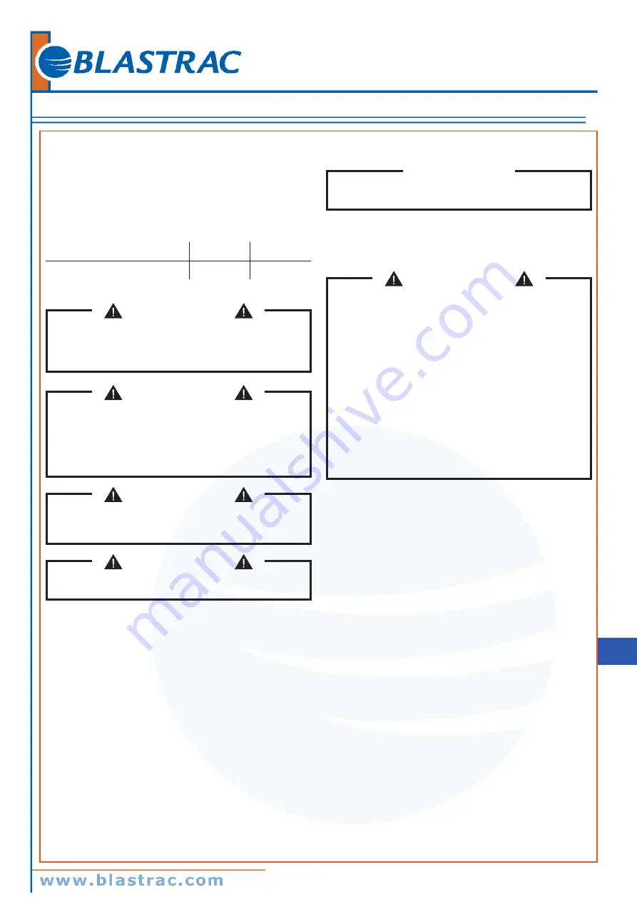 Blastrac BDC-3155HCA Instruction Manual Download Page 57