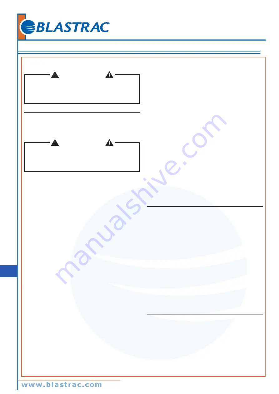 Blastrac BDC1330 DBP Instruction Manual Download Page 42