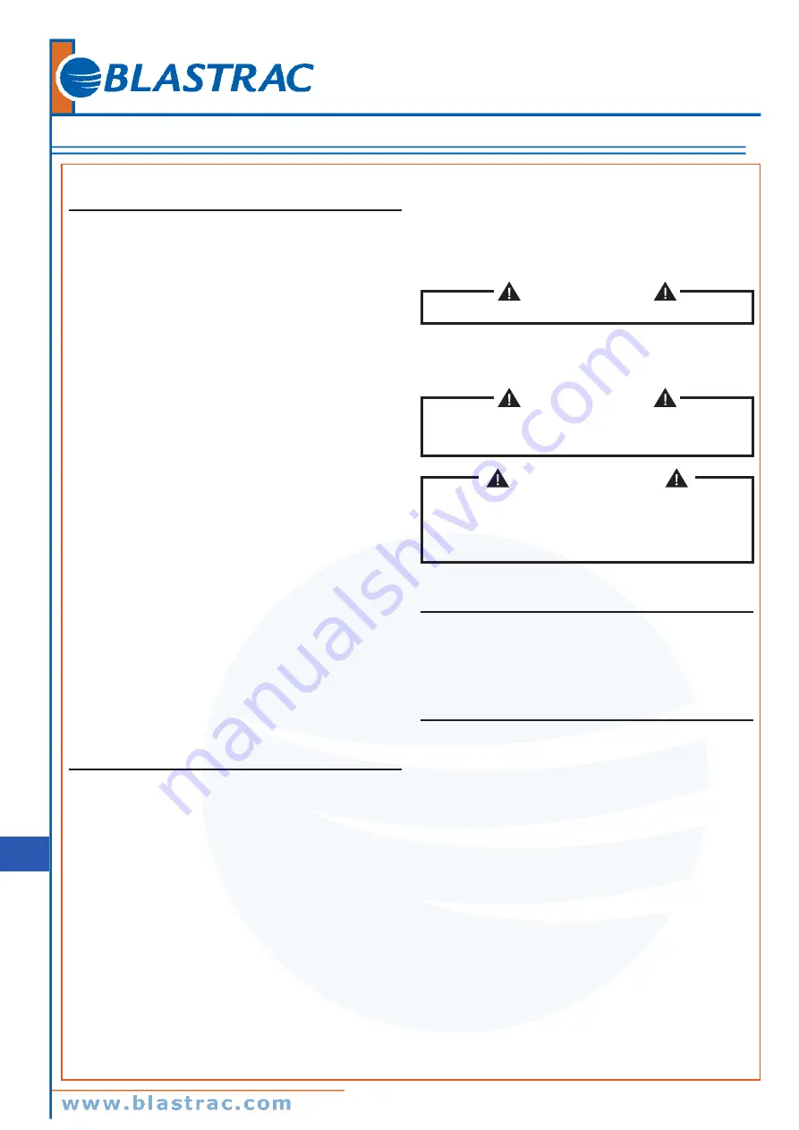 Blastrac BDC1330 DBP Instruction Manual Download Page 66