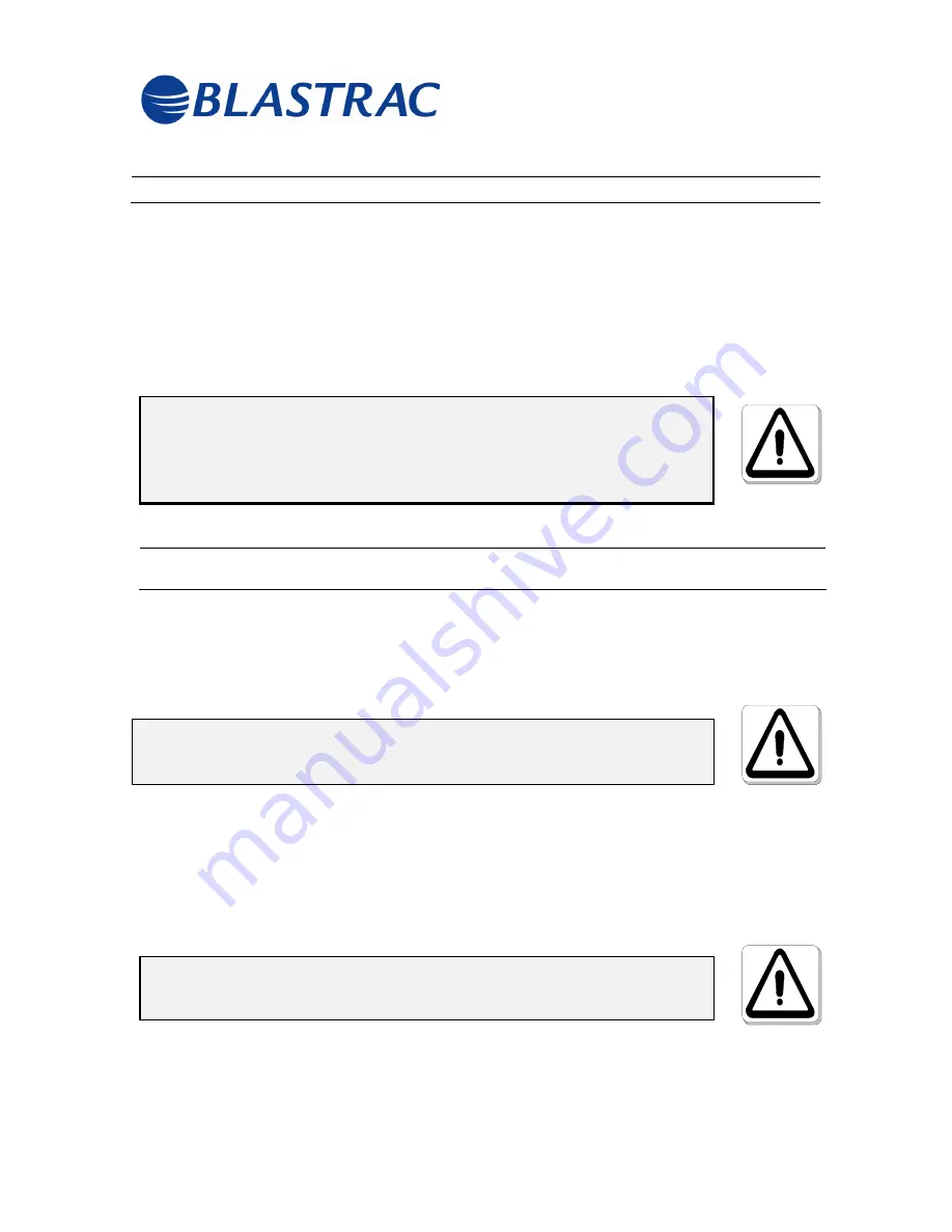 Blastrac bg-250g11 Manual Download Page 18