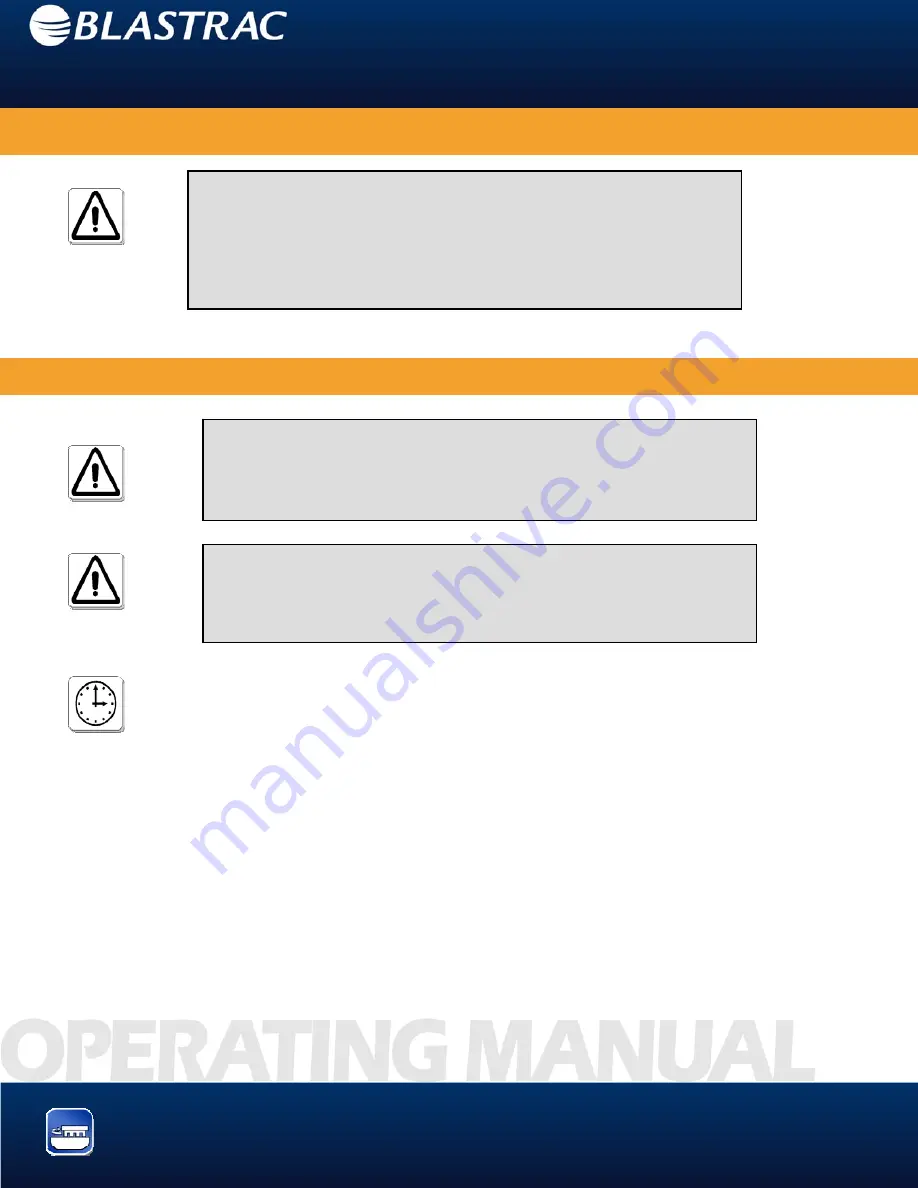 Blastrac BGS-250-115-S Operating Manual Download Page 14