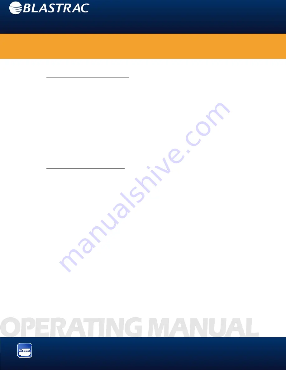 Blastrac BGS-250-115-S Operating Manual Download Page 35