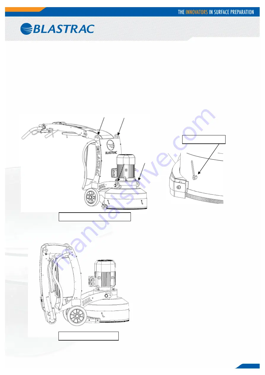 Blastrac BMG-555 Original Operating Instructions Download Page 9