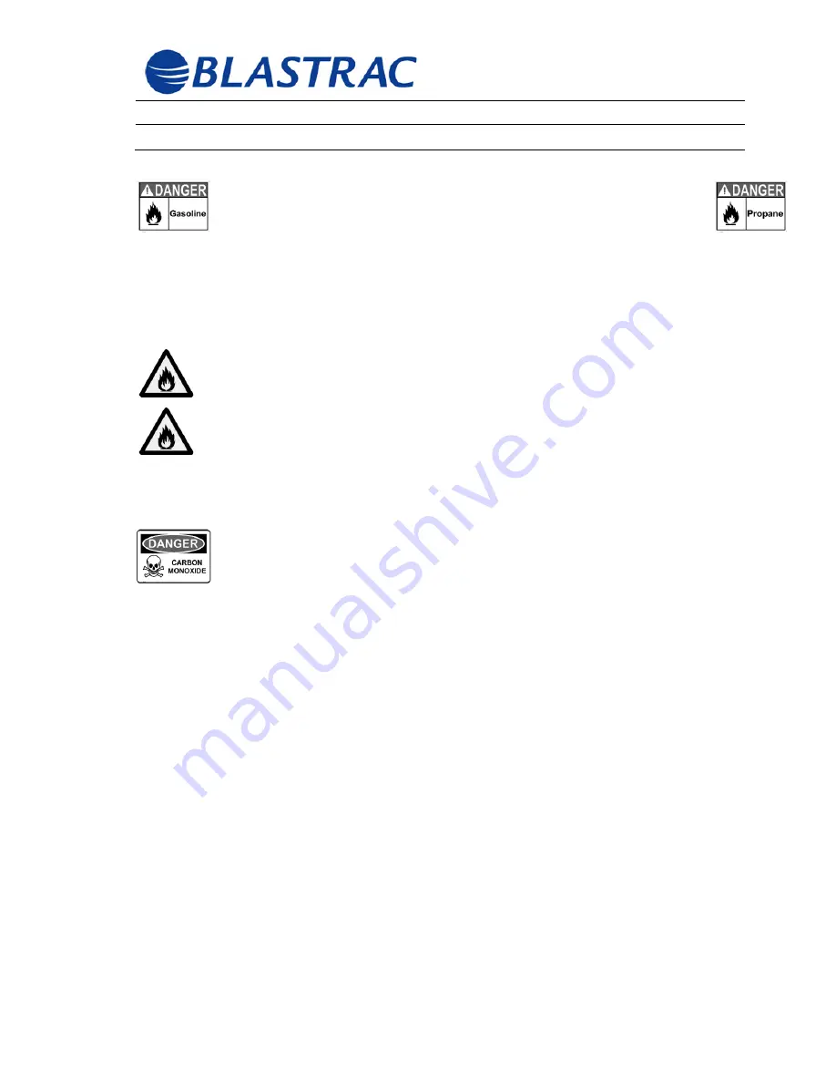 Blastrac BMP-200-X Operating Instructions Manual Download Page 9