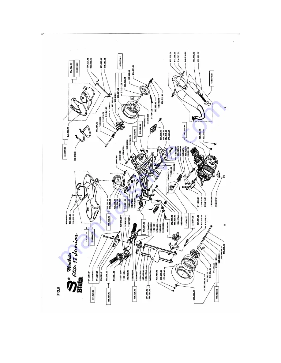 Blata Minibike Elite 13 Junior Service Manual Download Page 8