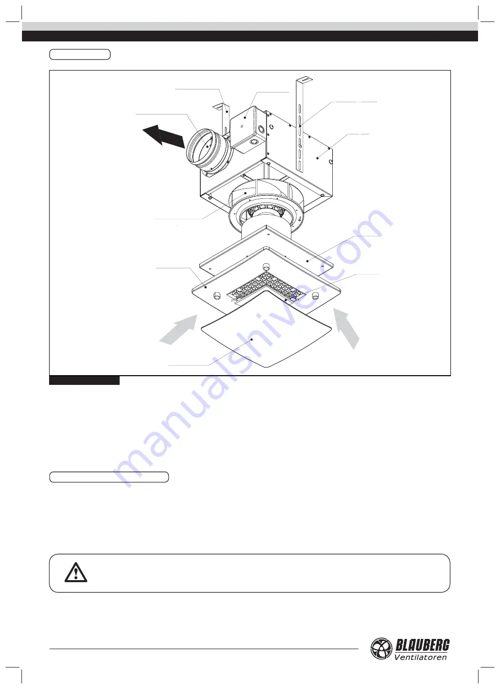 BLAUBERG Ventilatoren Box-D 100 Operation Manual Download Page 4