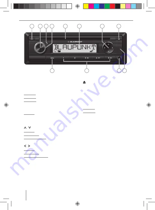 Blaupunkt 1 011 200 340 Operating And Installation Instructions Download Page 2