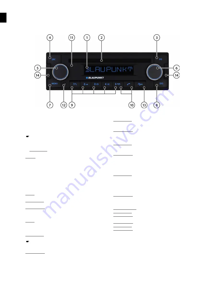 Blaupunkt 2 001 020 000 006 User Manual Download Page 56