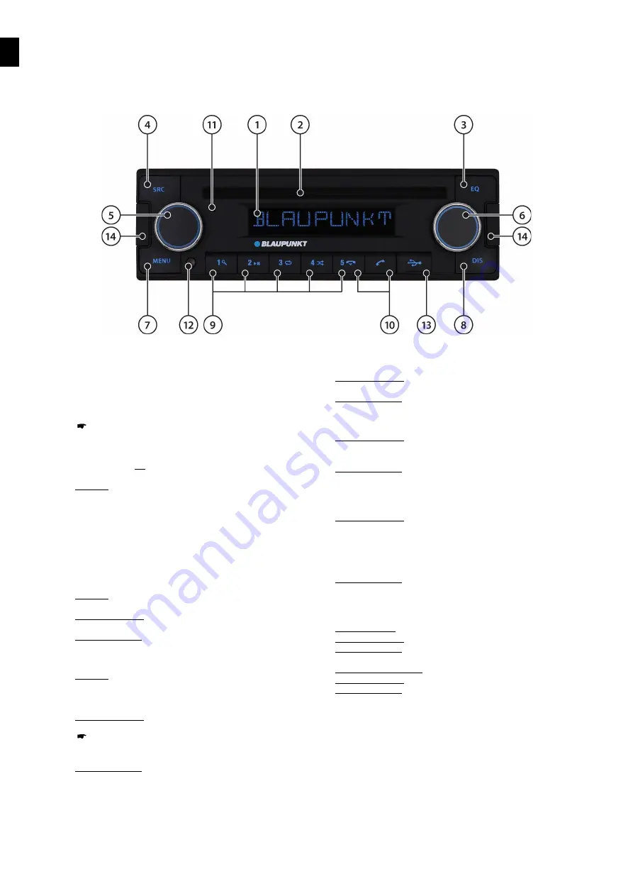 Blaupunkt 2 001 020 000 006 User Manual Download Page 128