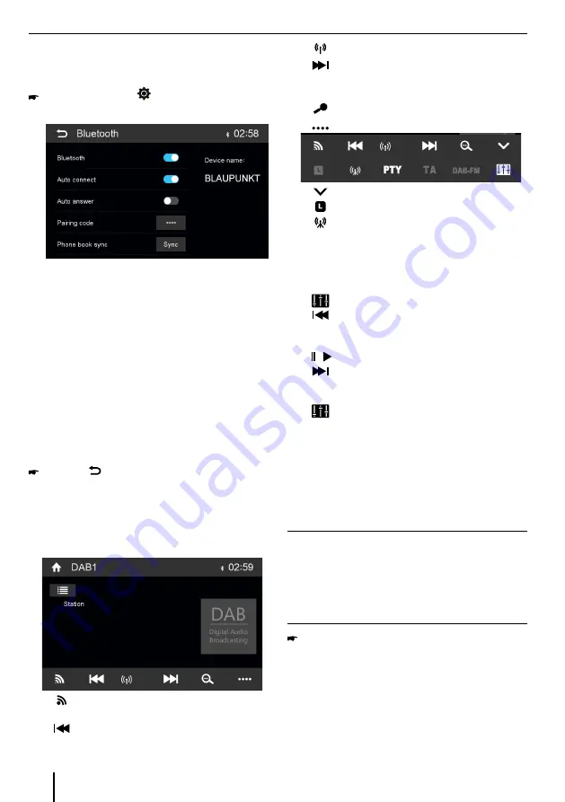 Blaupunkt 2 002 019 000 013 Скачать руководство пользователя страница 104