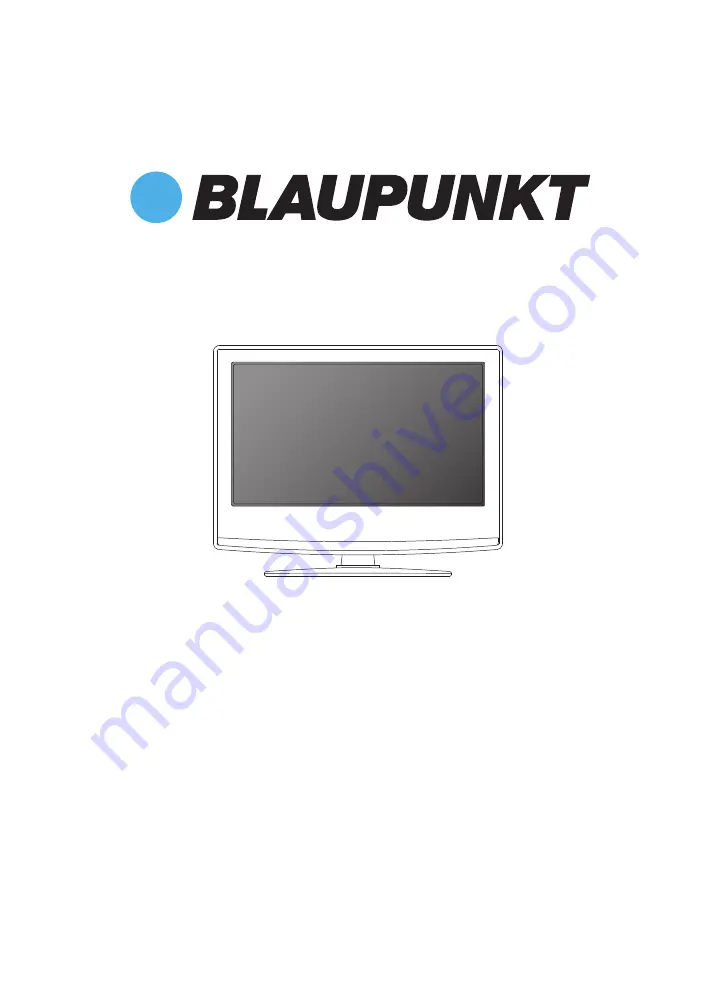 Blaupunkt 32/136O-WB-11B-EGDP Скачать руководство пользователя страница 1