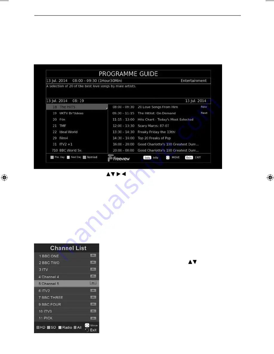 Blaupunkt 32/148Z-GB-11B-GKDU Скачать руководство пользователя страница 21