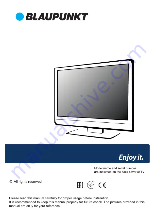 Blaupunkt 43UB7000 User Manual Download Page 37