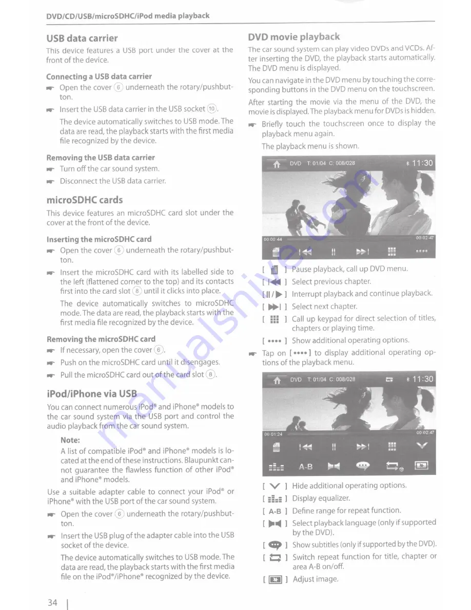 Blaupunkt 640 SERIES Operating Instructions Manual Download Page 13