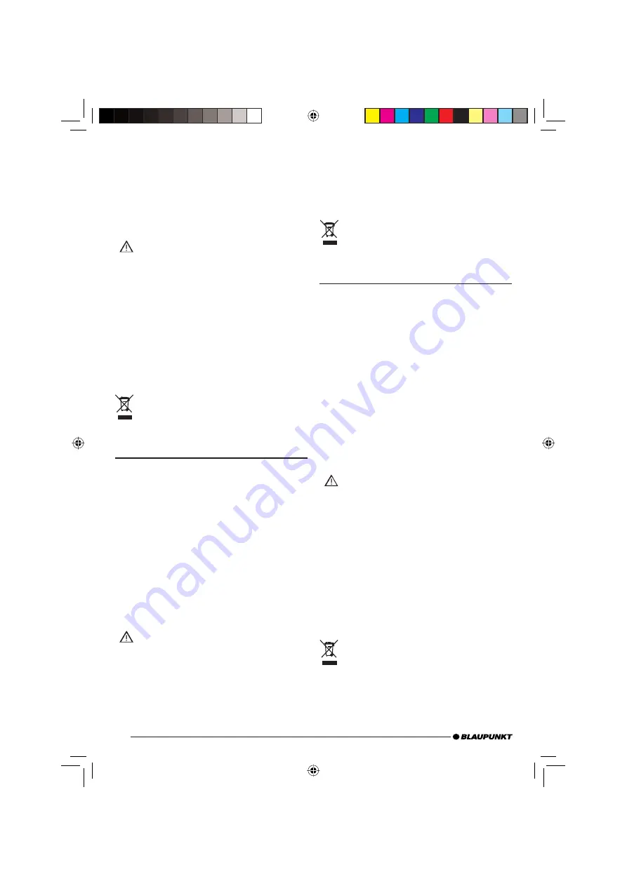 Blaupunkt 7 617 495 113 Скачать руководство пользователя страница 10