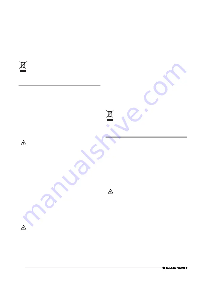 Blaupunkt 7 617 495 115 Manual Download Page 10