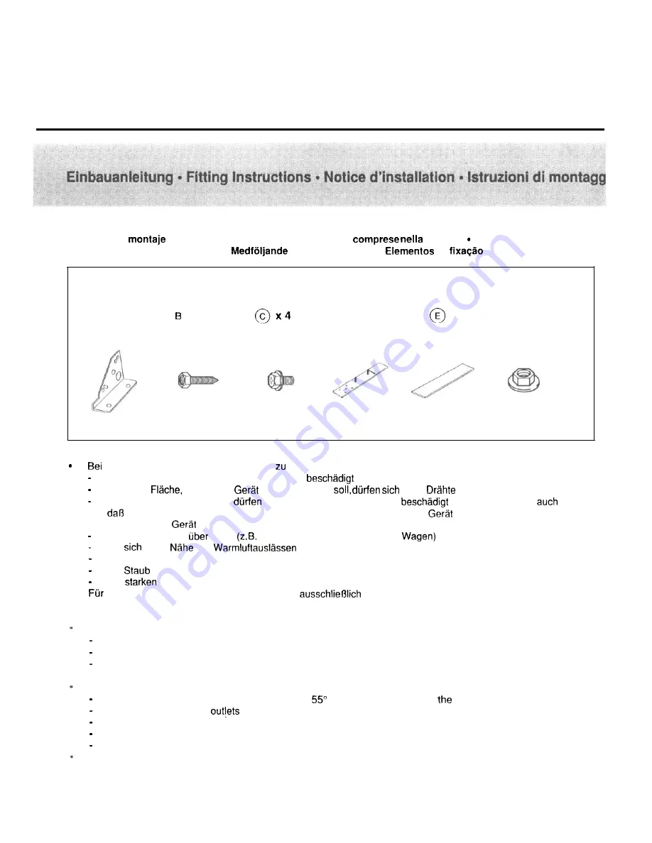 Blaupunkt A 05 Operation Instructions Manual Download Page 3