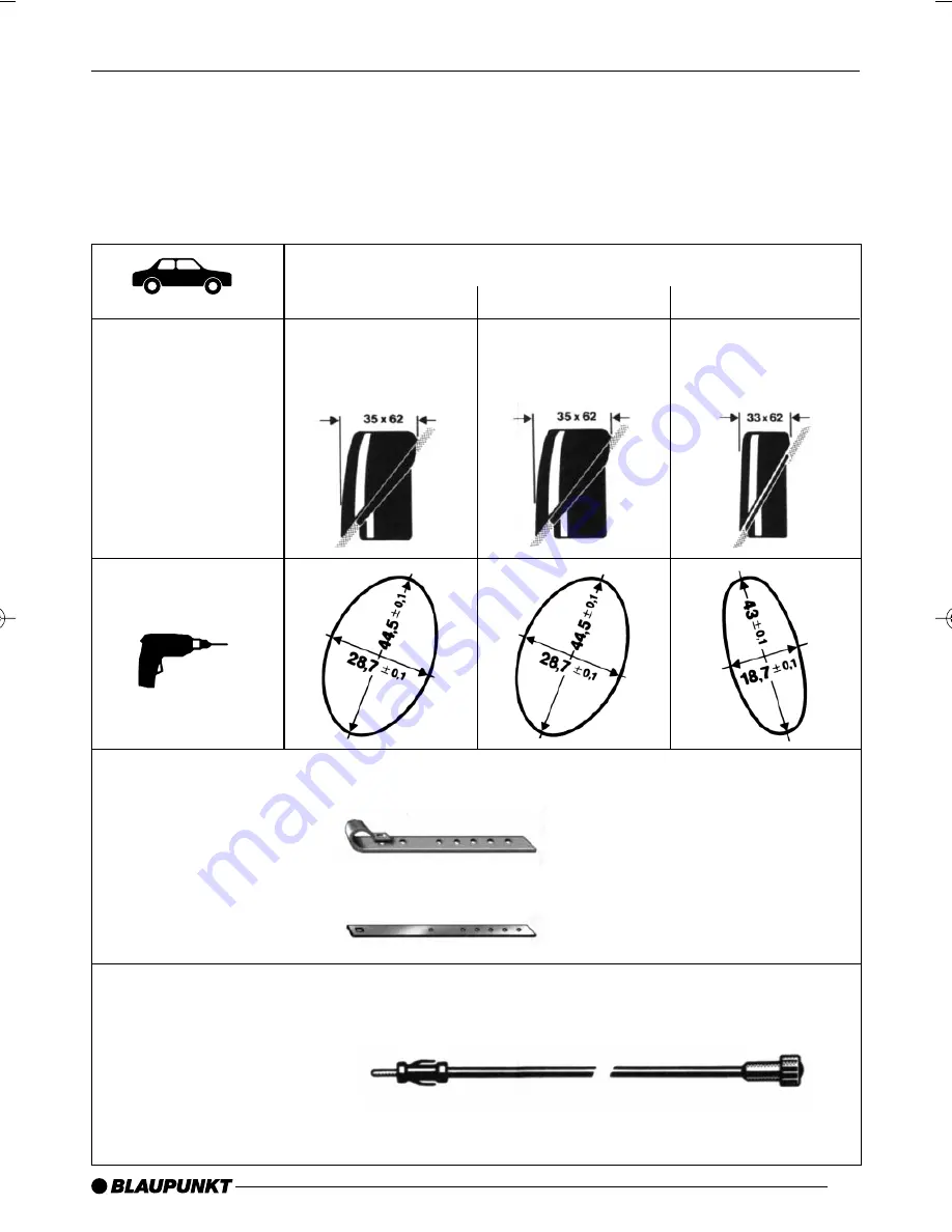 Blaupunkt A-RW 02-M Installation Instructions Manual Download Page 10