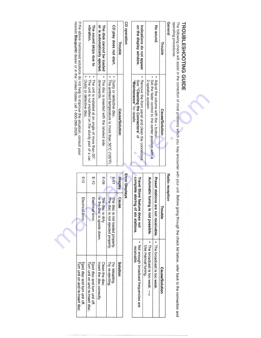 Blaupunkt ACD 2800 User Manual Download Page 8