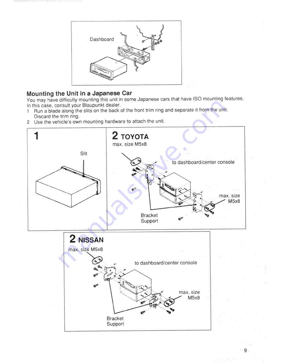 Blaupunkt augusta cm 45 Manual Download Page 9