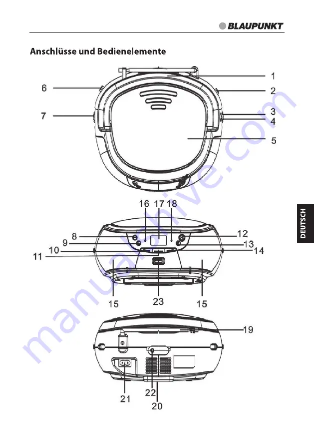 Blaupunkt B 3e Instruction Manual Download Page 18