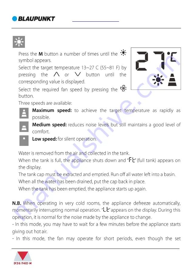 Blaupunkt BAC-PO-0909-C06D Instruction Manual Download Page 11