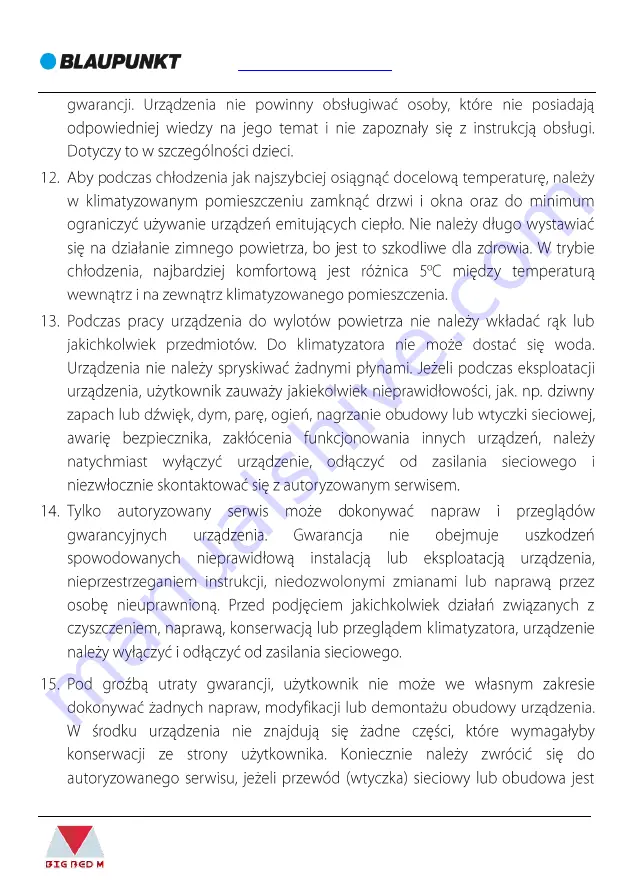 Blaupunkt BAC-PO-0909-C06D Instruction Manual Download Page 63