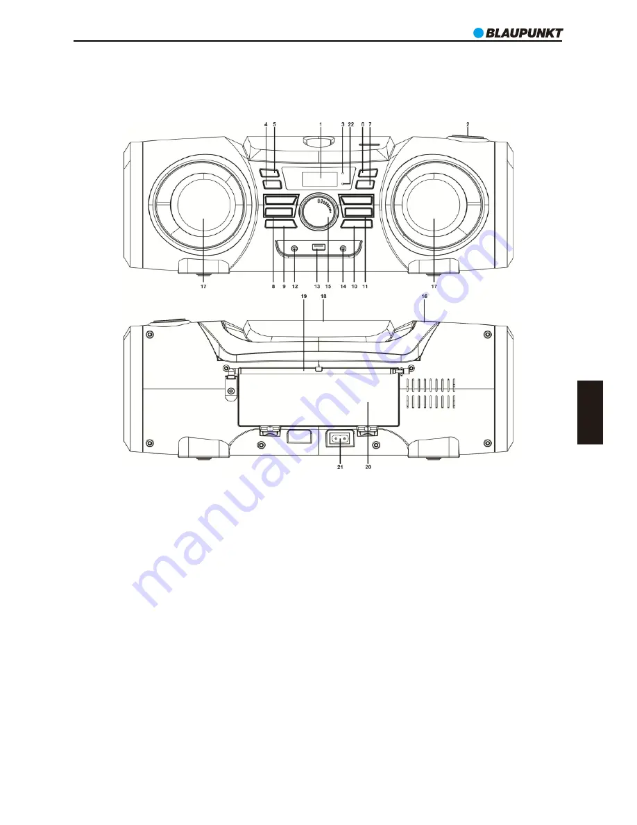 Blaupunkt BB20BT Скачать руководство пользователя страница 33