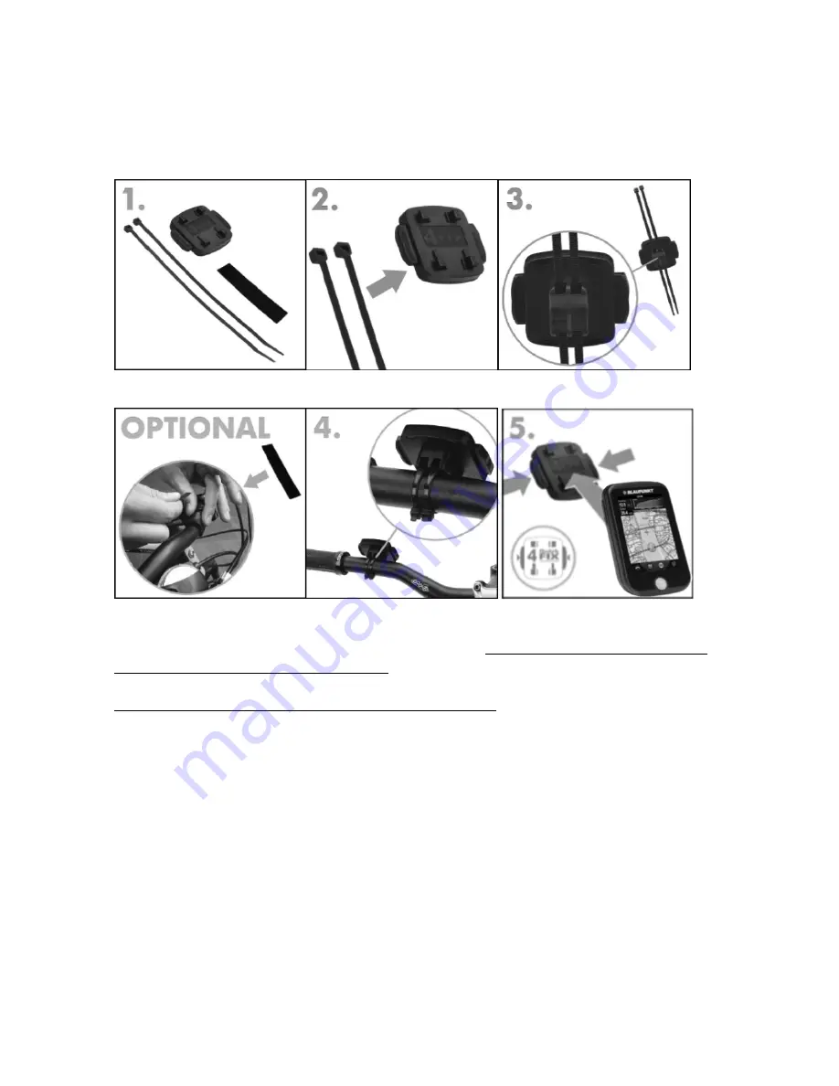 Blaupunkt BikePilot Quick Start Manual Download Page 72