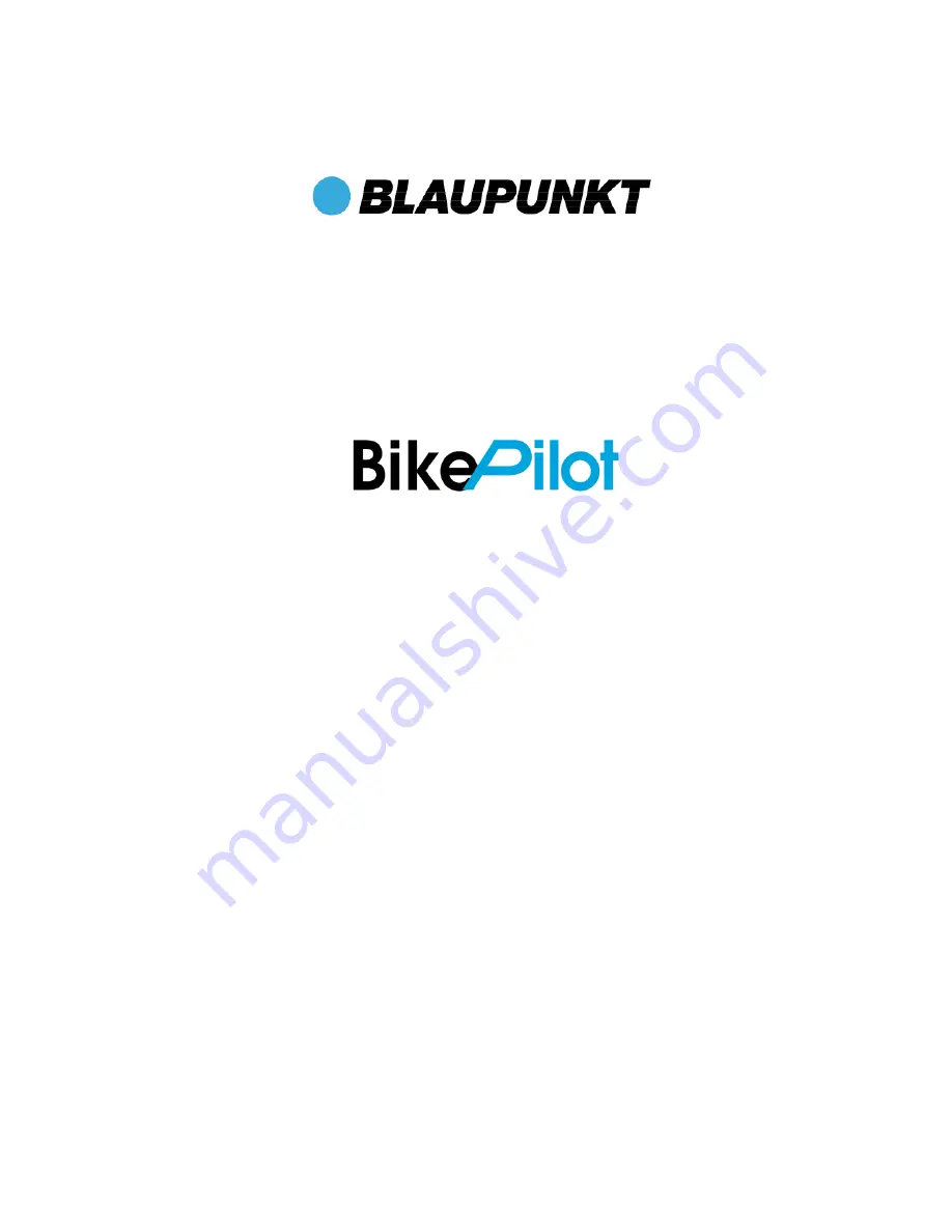 Blaupunkt BikePilot Quick Start Manual Download Page 74