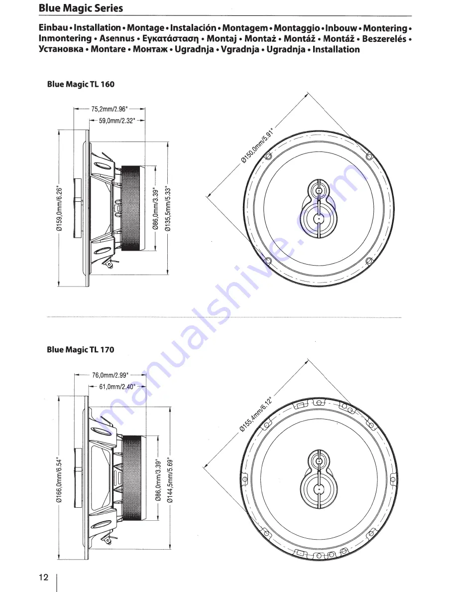 Blaupunkt Blue Magic QL 690 Manual Download Page 12