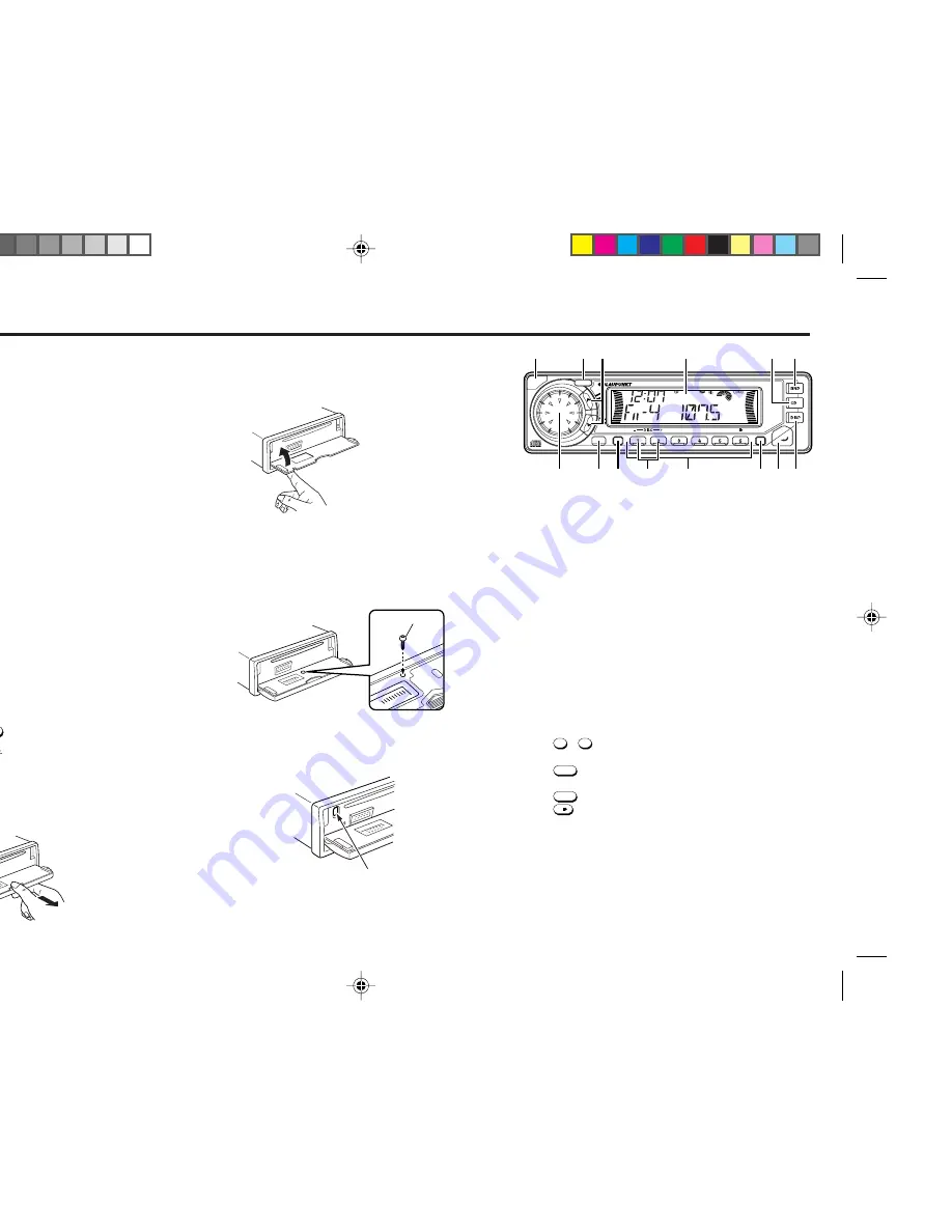 Blaupunkt BOSTON CD189 Скачать руководство пользователя страница 3