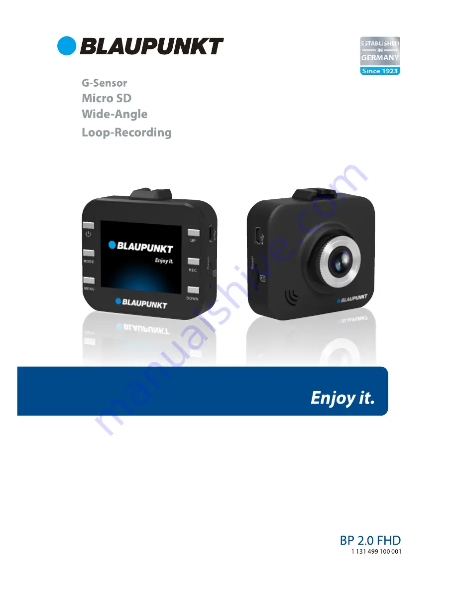 Blaupunkt BP 2.0 FHD User Manual Download Page 1