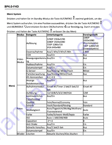 Blaupunkt BP 4.0 - FHD Operating & Installation Instructions Manual Download Page 13