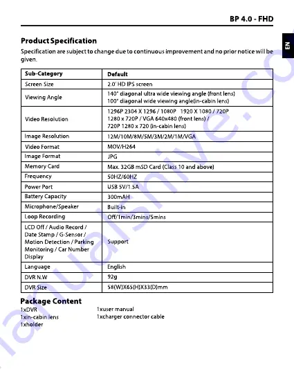 Blaupunkt BP 4.0 - FHD Operating & Installation Instructions Manual Download Page 28