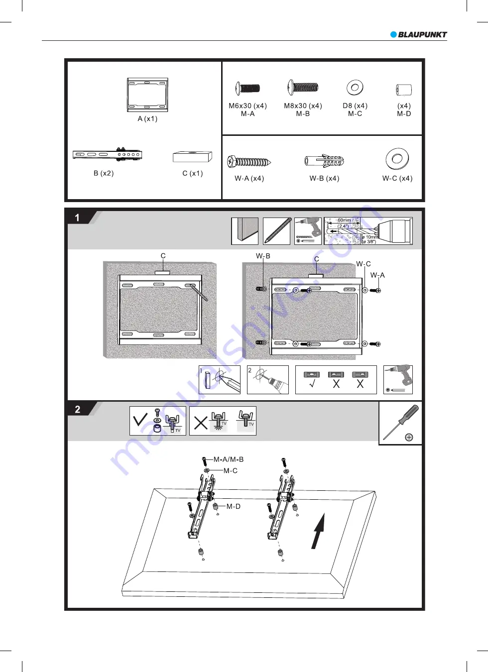 Blaupunkt BP-WB221 Manual Download Page 2