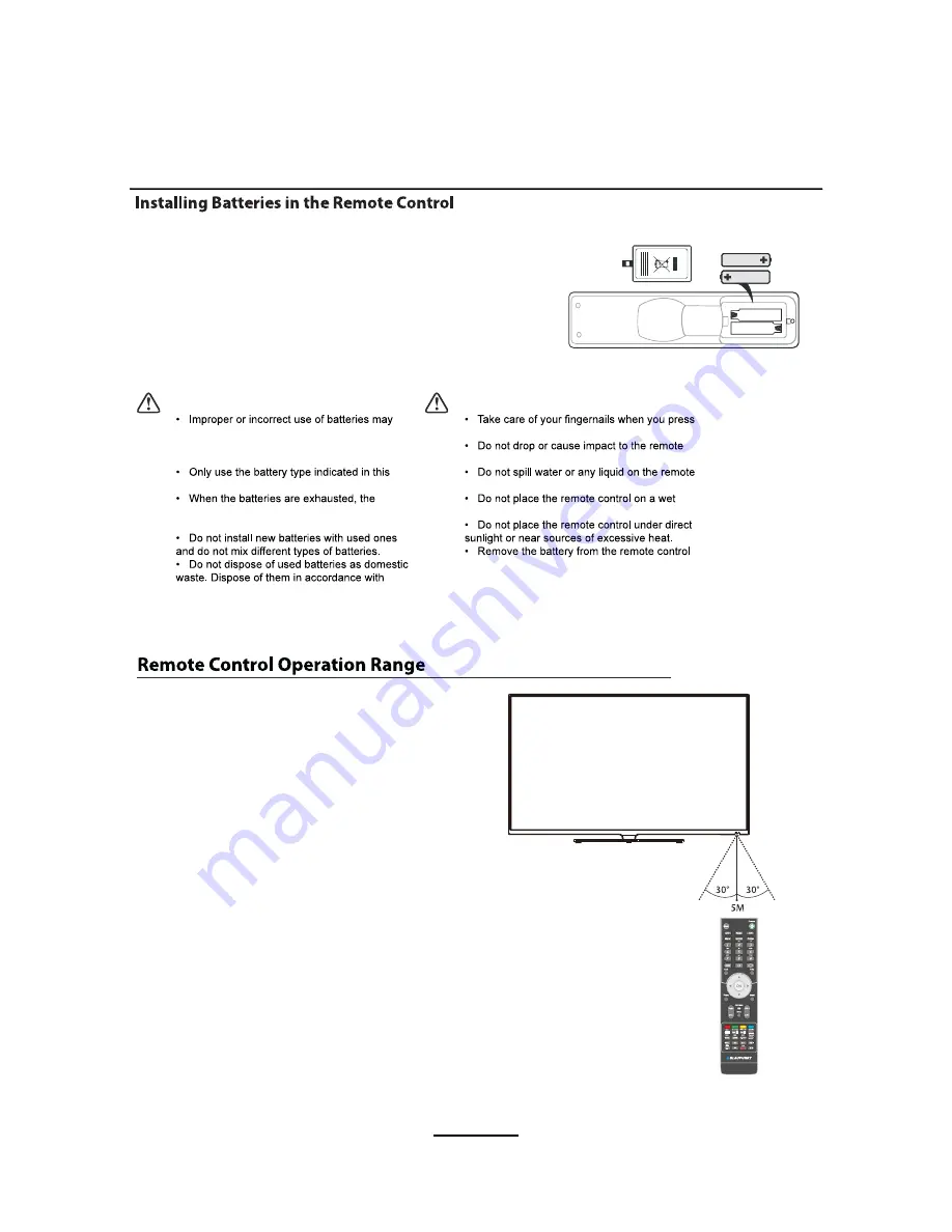 Blaupunkt BP5040UHD Instruction Manual Download Page 17