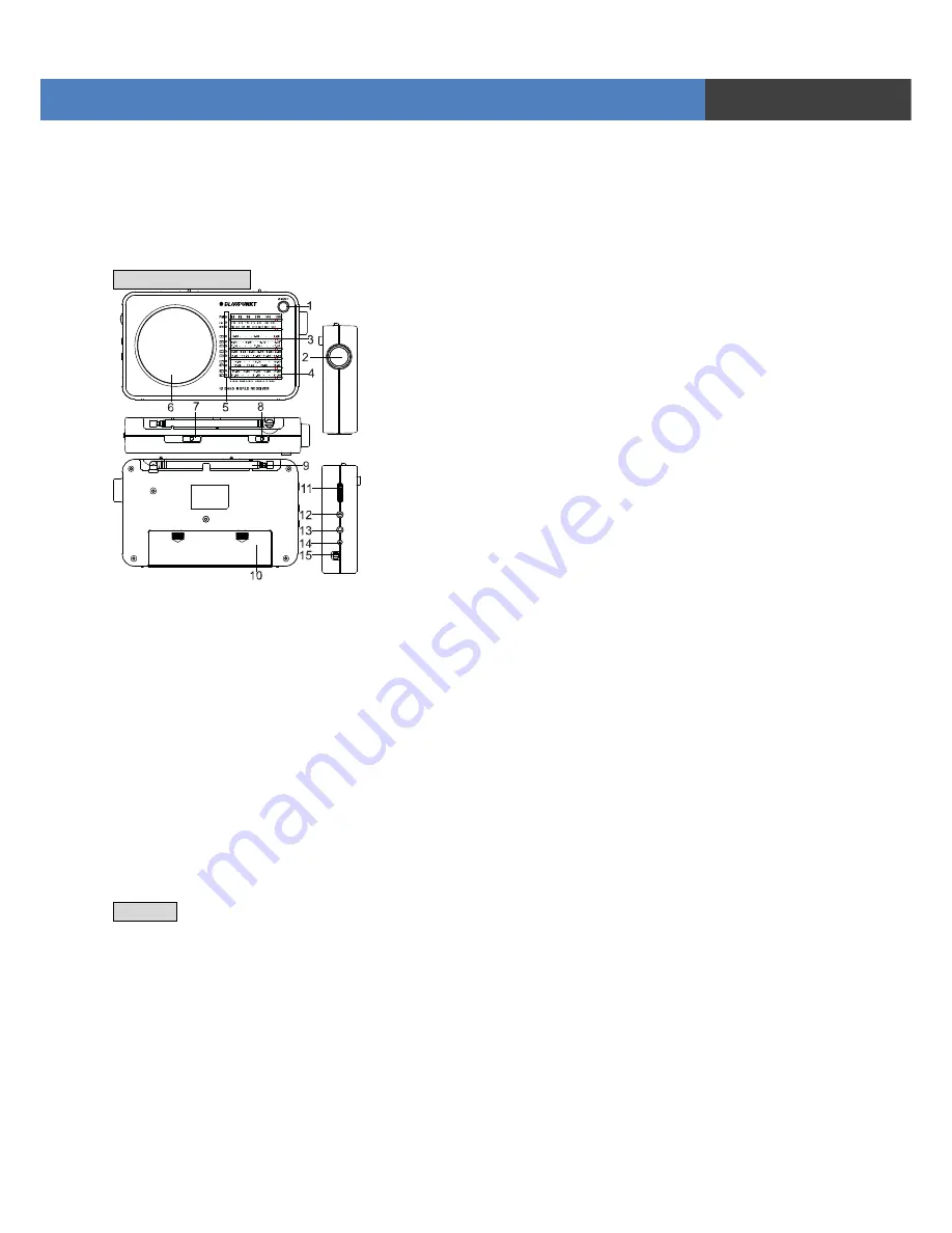 Blaupunkt BWR-400 User Manual Download Page 43