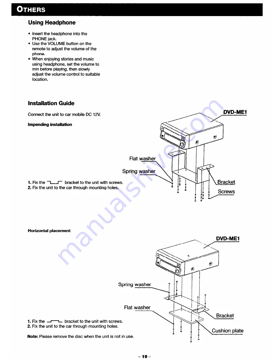 Blaupunkt DVD-ME1 Owner'S Manual Download Page 19