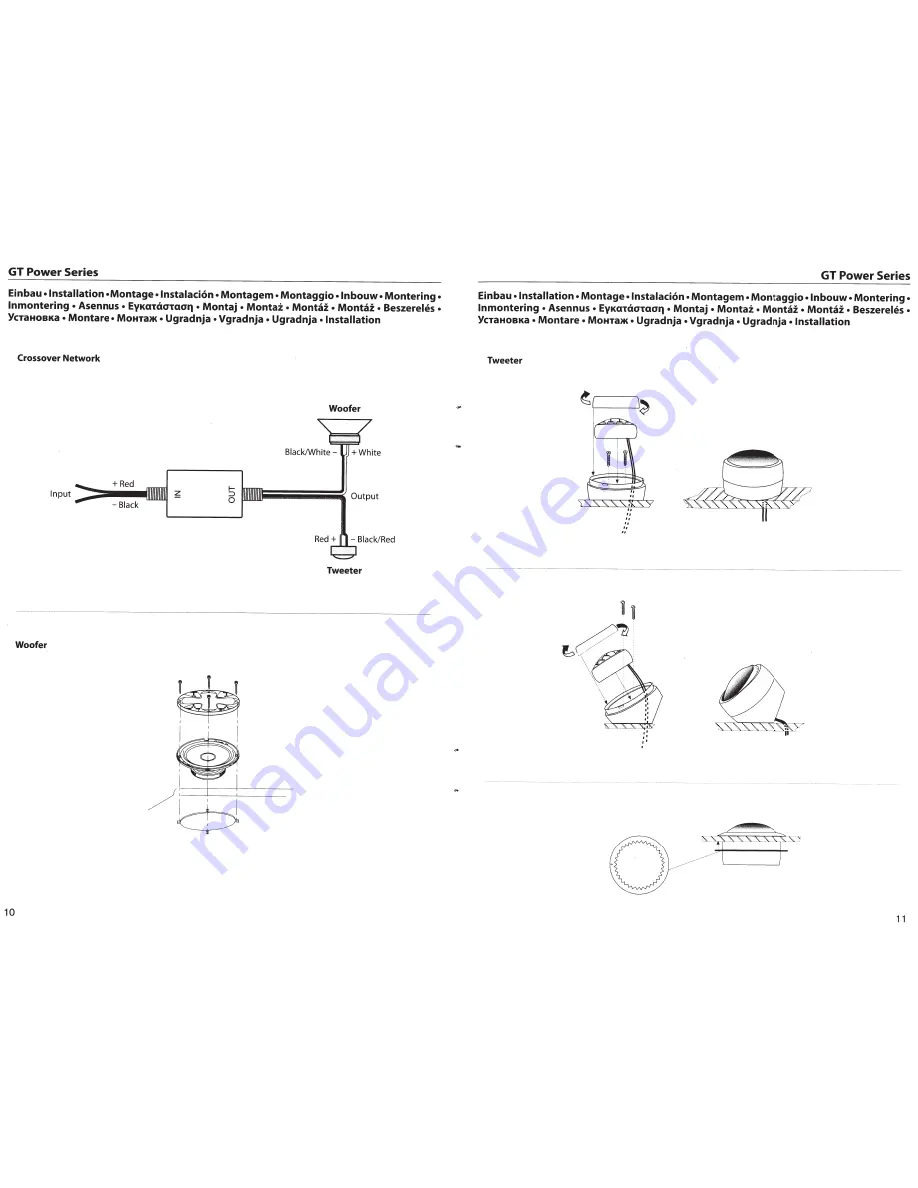 Blaupunkt GT Power 54.2 C Installation Instructions Manual Download Page 6