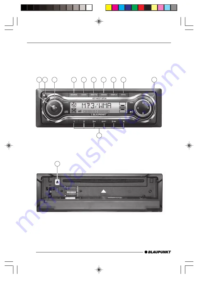 Blaupunkt Key West MP36 Скачать руководство пользователя страница 2