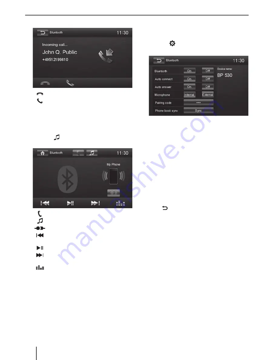 Blaupunkt LAS VEGAS 530 Operating Instructions Manual Download Page 14