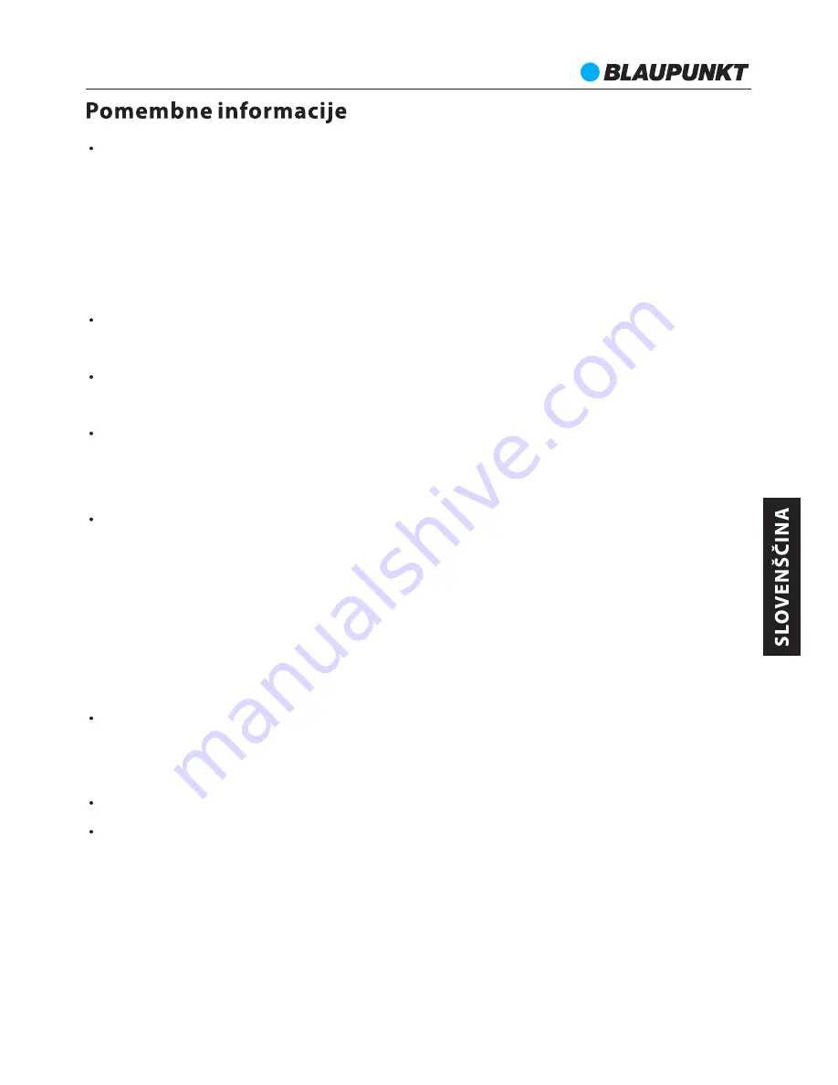 Blaupunkt MSR801 Owner'S Manual Download Page 33