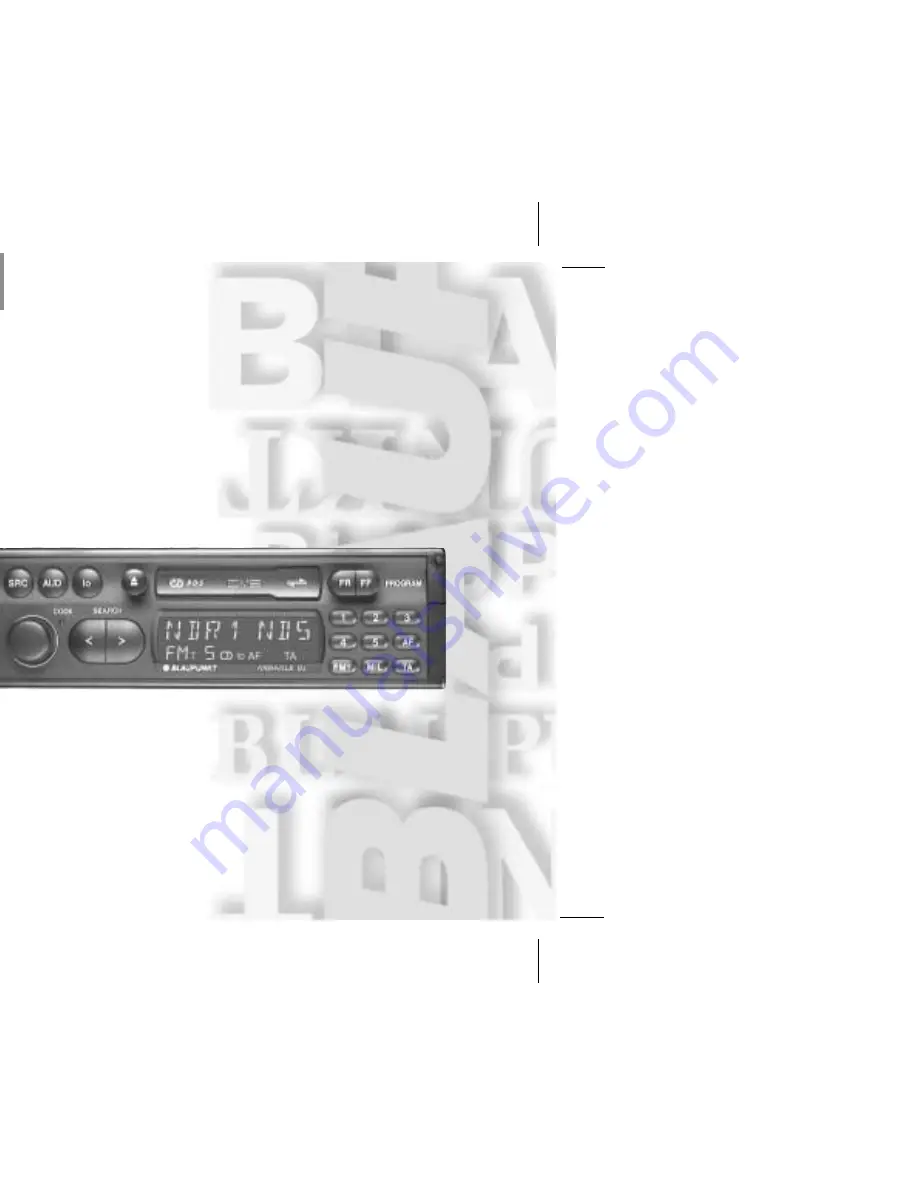 Blaupunkt Nashville DJ Скачать руководство пользователя страница 1