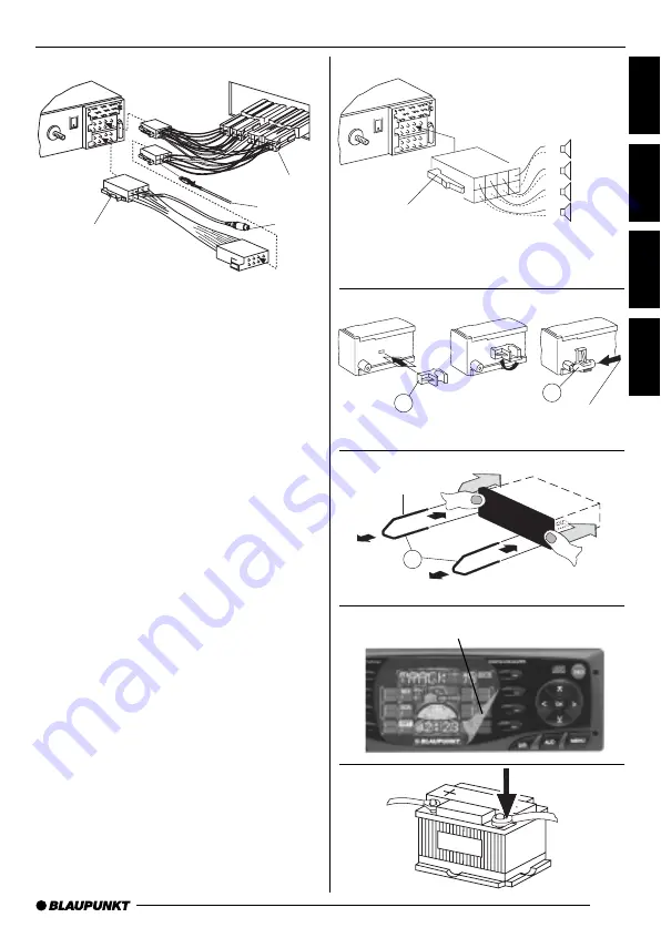 Blaupunkt New Orleans MD70 Installation Instructions Manual Download Page 4