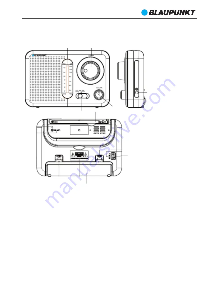 Blaupunkt PR7BK Скачать руководство пользователя страница 10